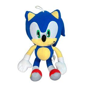 Sonic The Hedgehog Plush Toy 12" Blue & Yellow Stuffed Animal